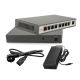 9 port switch med 8 PoE udgange