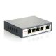 5 port switch med 4 PoE udgange