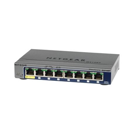 Netgear Prosafe Gs108TV2 8-Port Gigabit Smart Switch
