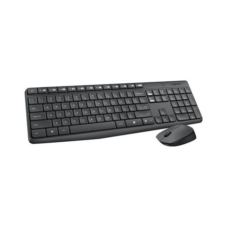 Logitech trådløs mus & tastatur - Mk235