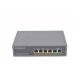 6 port switch med 4 PoE udgange