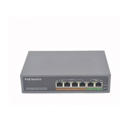 6 port switch med 4 PoE udgange